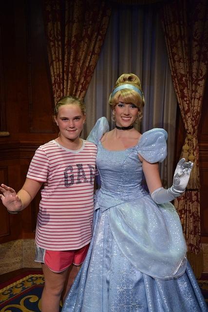Sarah with Cinderella