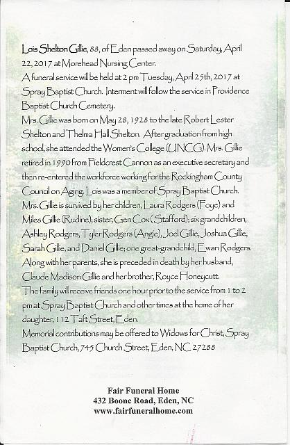 Lois Gillie Funeral 4-22-2017 5