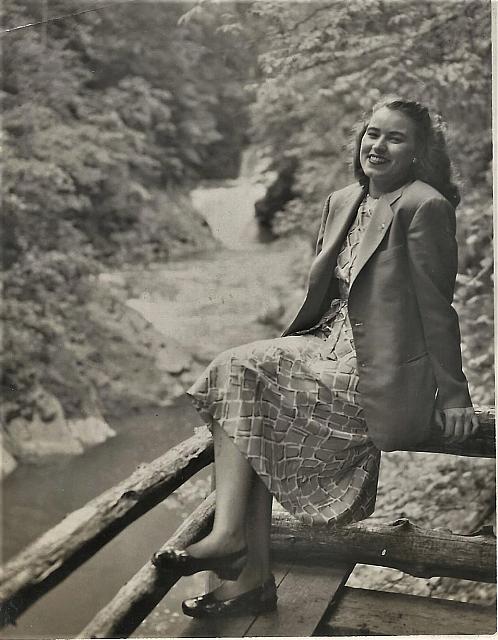 Lois Rail Overlooking River