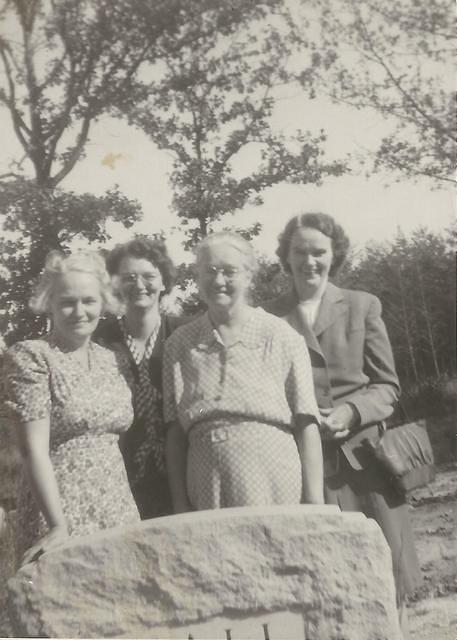 Bess Hall Beatrice Hall White, Jennie Stanley Hall, Thelma Hall Shelton
