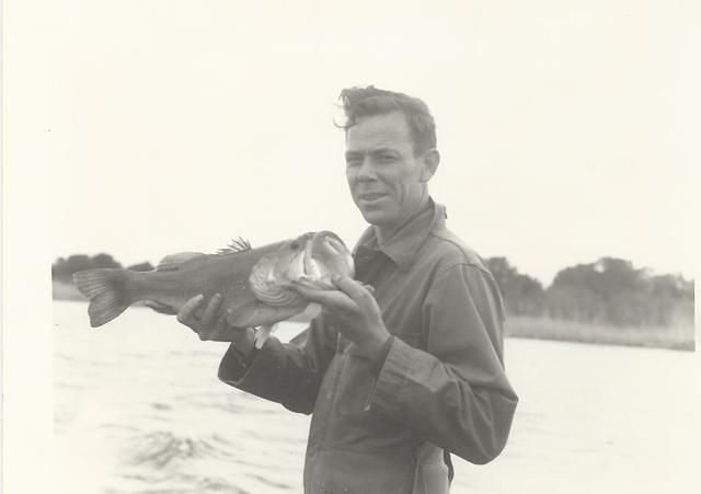 Claude Gillie Fishing Large Mouth Bass