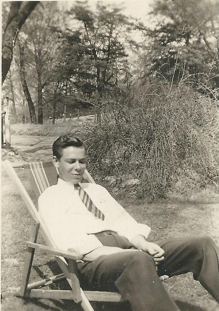 Claude Gillie Lawn Chair 1942