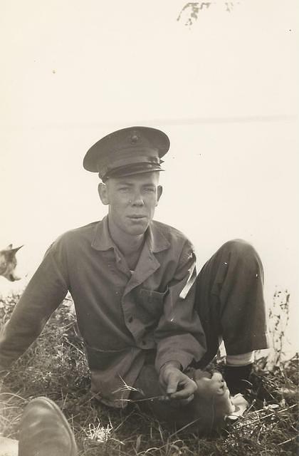 Claude Gillie Marines 1942