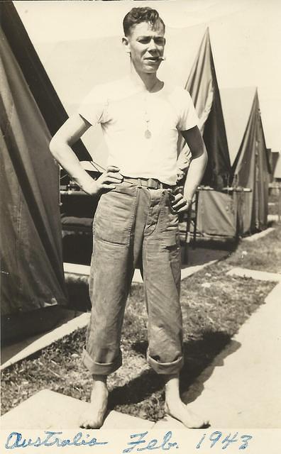 Claude Gillie Marines Feb 1943