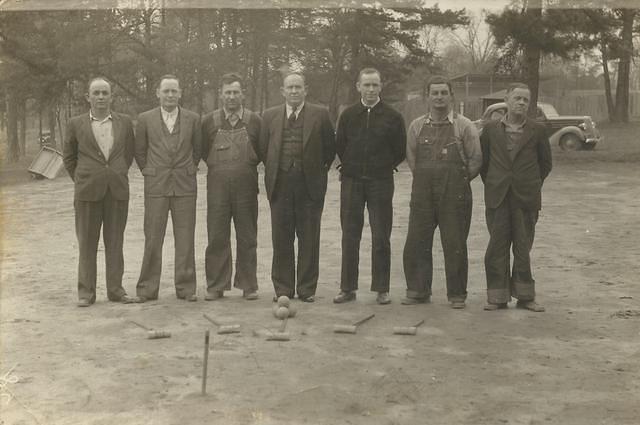 Henry Clay Gillie Croquet Team