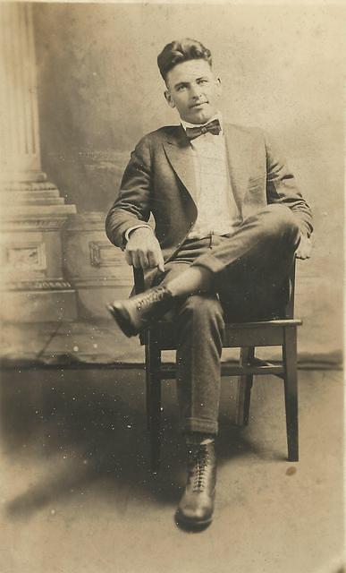Lester Shelton Younger In Chair
