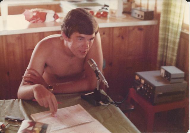 Miles Gillie Beach HF Radio