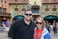 Joel and Aly at Gaston's