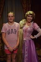Sarah with Rapunzel