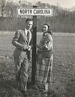 Claude Gillie Lois Gillie Leaksville Sign