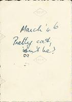 Claude Gillie Girlfriend Australia March 1946 Rear