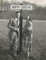 Claude Gillie Lois Gillie Leaksville Sign