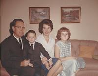 Claude Gillie Miles Gillie Lois Gillie Laura Gillie Family Phot
