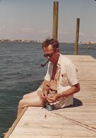 Claude Gillie Sitting on Dock Wrightsville Beach
