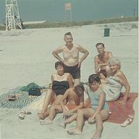 Gen Shelton Cox, Lester Shelton, Miles Gillie, Genny Cox, Claude Gillie, Hester Shelton Cox 1967