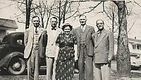 Herbert Shelton, Lester Shelton, Hazel Shelton, Urban Shelton, 