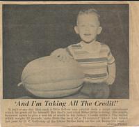 Miles Gillie Leaksville News Canteloupe
