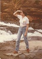 Rudine Whitten Sliding Rock 5 April 1981