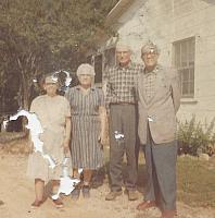 Tood Wilkes, Lucy Wilkes Shelton, Luther Shelton, Don Gomez